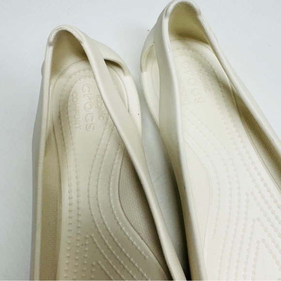 Crocs sienna flats shoes size 10 - Picture 3 of 6